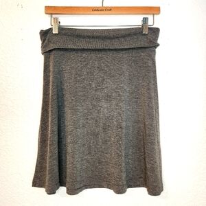 Mossimo Supply Co.‎ Gray Skater  Circle Skirt, Size S